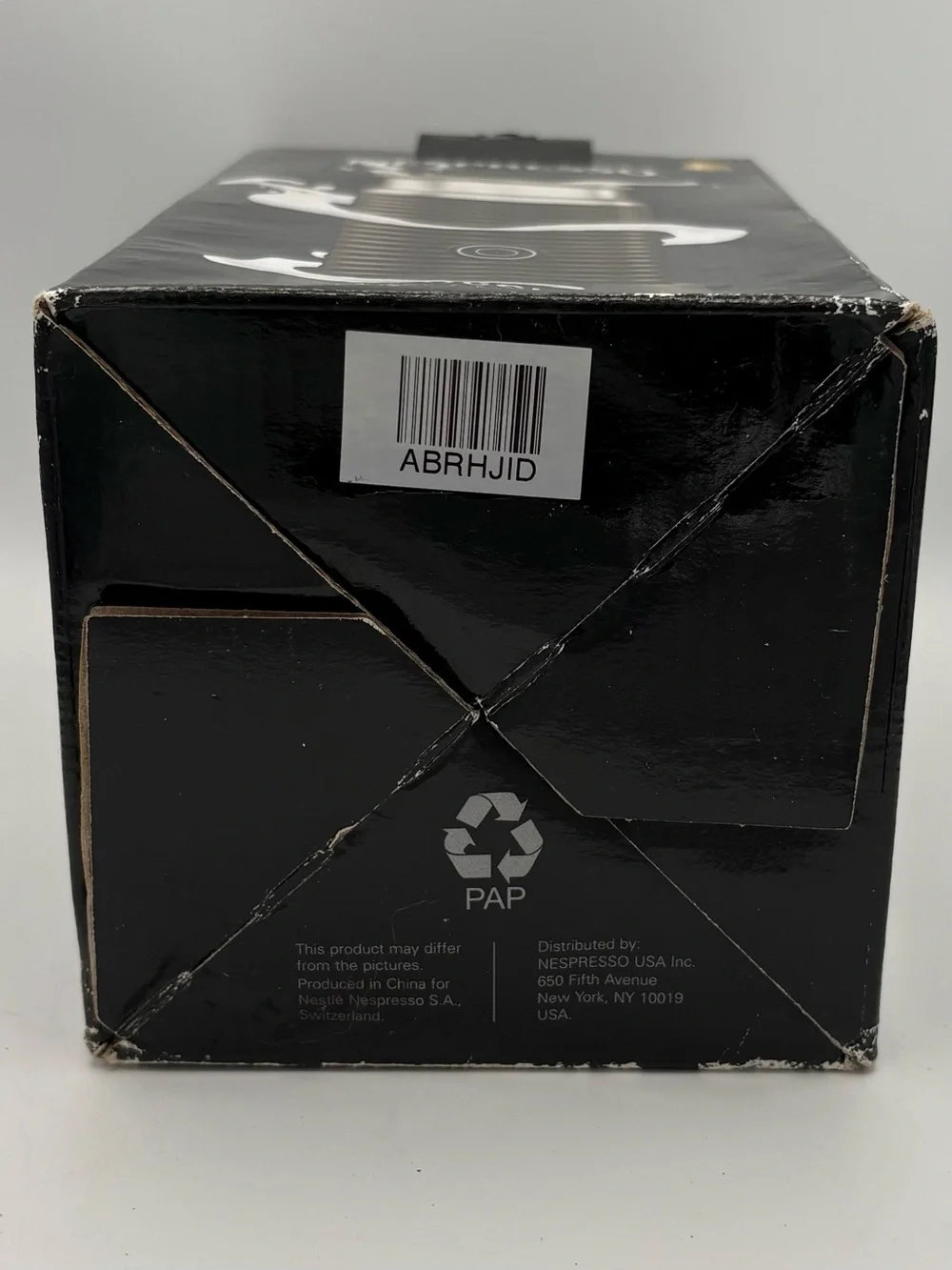 Genuine Nespresso Aeroccino 3 Electric Milk Frother Black Model 3594 Open Box